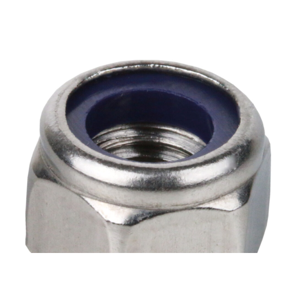 NUT M4, ISO7040 A4, SELF LOCKING.