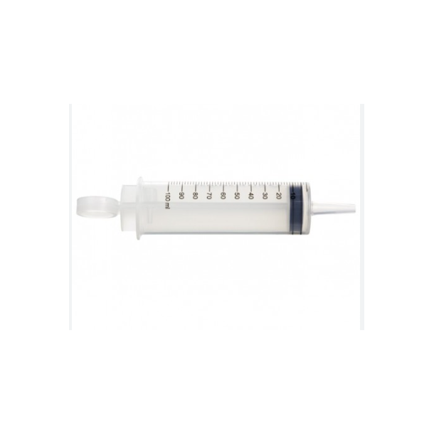 SINGLE-USE INJECTION PP 100ML LUER-ADAPT.