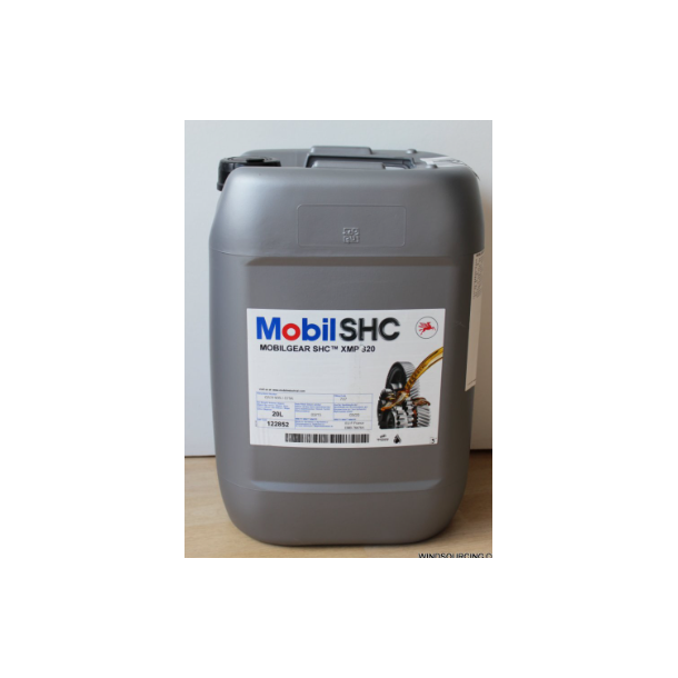 OIL, GEAR, MOBILGEAR SHC XMP 320, 20L.