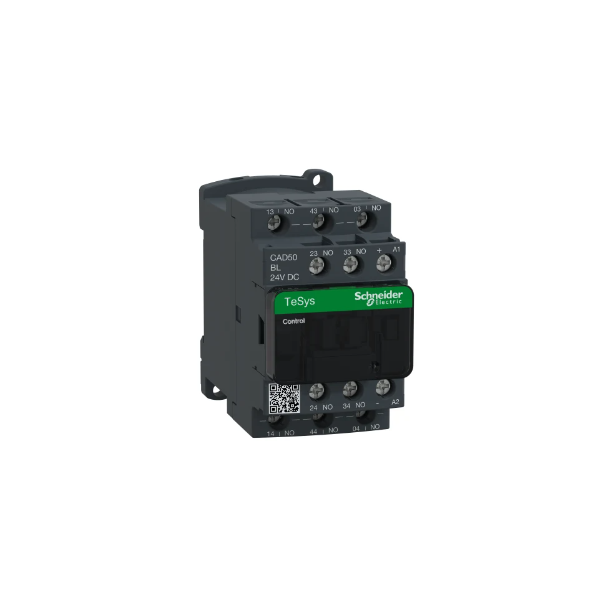 CONTACTOR CAD503BL 5NC, 24VDC, 10A.