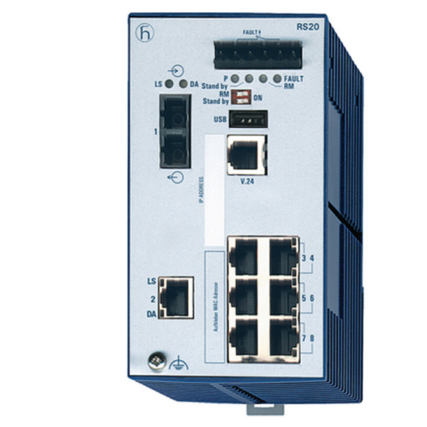 ETHERNET-RAILSWITCH,RS20-0800M2T1SDAE.
