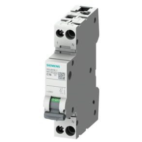 LINE SAFETY SWITCH, >N< 6KA, 1-POLE, B6A.