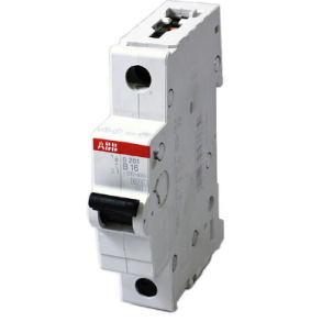 LINE SAFETY SWITCH, >N< 6KA, 1-POLE, C6A.