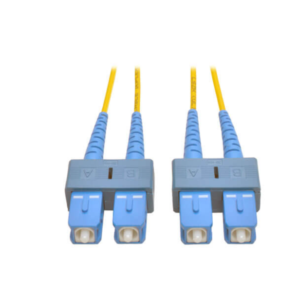 DUPLEX PATCH CABLE MIL SC-SC 9/125, 15M.