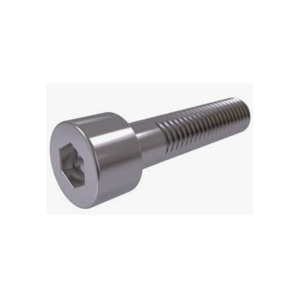 SOCKET HEAD SCREW M6X25, ISO4762-8.8-GZN. Minimum order quantity = 100