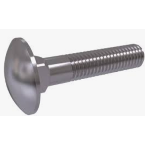 CARRIAGE BOLT M8X40, DIN 603-A4.