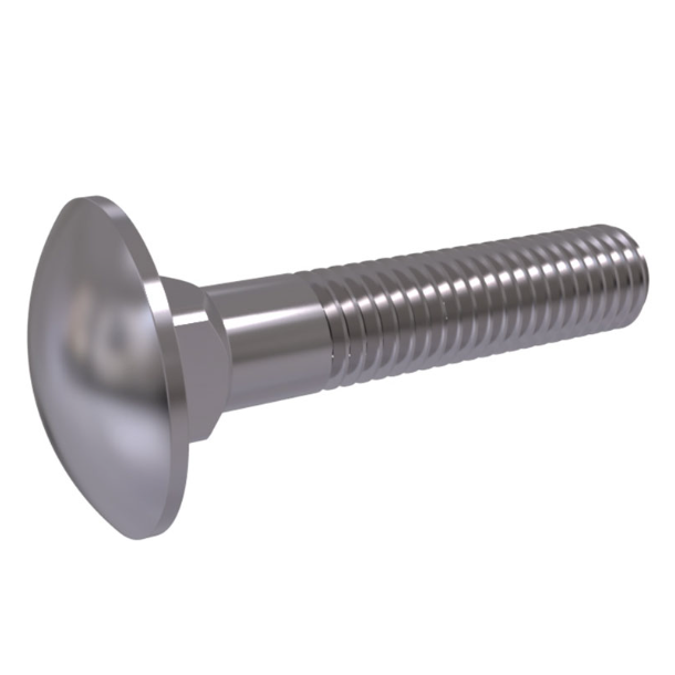 CARRIAGE BOLT, M8X30, DIN 603-A4. Minimum order quantity = 100