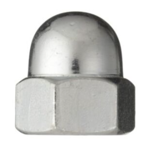NUT CAP M8, DIN1587, A4.