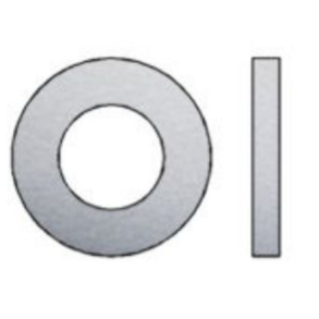 WASHER 12, ISO7089, TZN, 200HV.