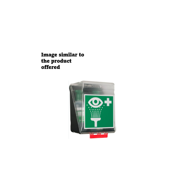 EYE WASH STATION SECUBOX EYE, FILLED 5M.
