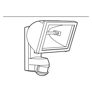 HALOGEN FLOODLIGHT, AF 500/200I, ESYLUX.