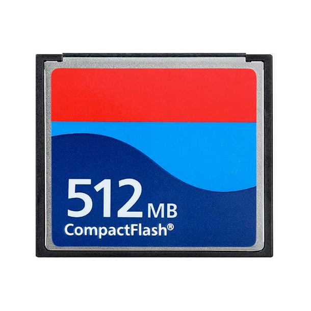 COMPACT FLASH MEMORY M 512MB, CF 200/512.