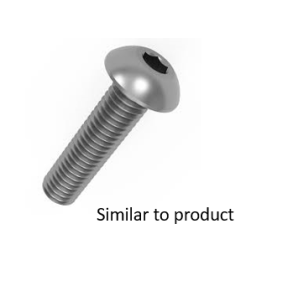 HS BUTTON HEAD SCREW,M 8X 16-ISO7380-A4. Minimum order quantity = 100
