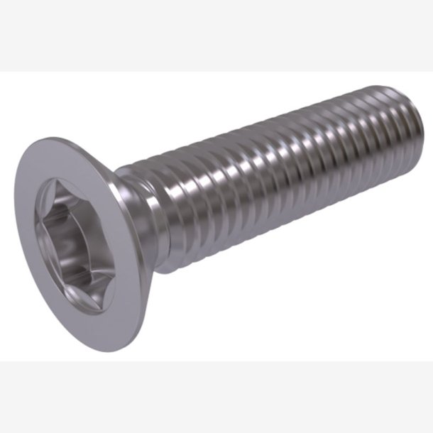 COUNTERSUNK SCREW, M6X12TORX TX30 DIN965.