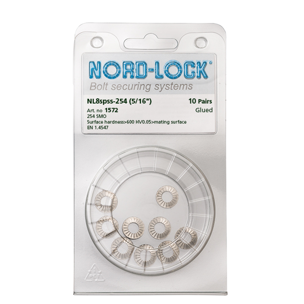 NORDLOCKWASHER NL 8 SP SS 254 SMO.
