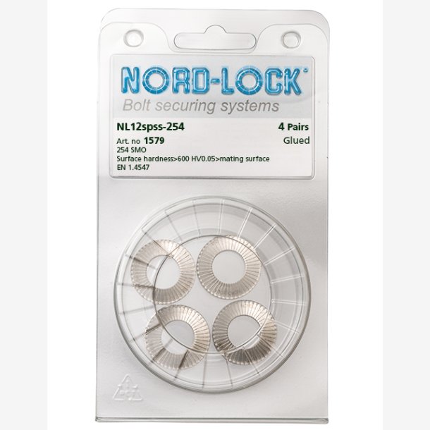 NORDLOCKWASHER NL 12 SP SS 254 SMO. 
