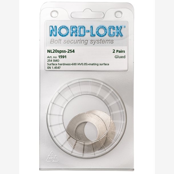 NORDLOCKWASHER NL 20 SP SS 254 SMO.