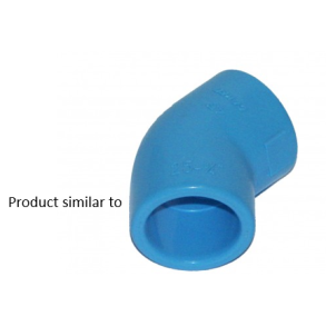 PVC ELBOW 45 D25.
