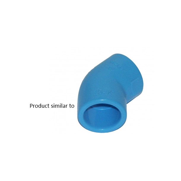 PVC ELBOW 45 D25.