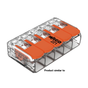 COMPACT CONNECTOR, WAGO, 5-CONDUCTOR.