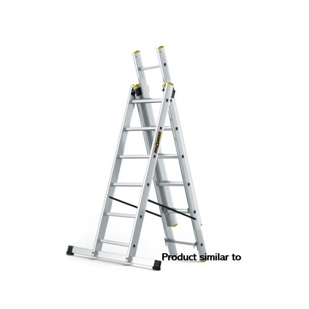 AL LADDER, 6 RUNGS.