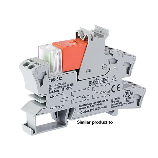 RELAY, POWER 24VDC, 2 CHANGE OVER CONT..