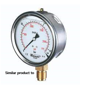 PRESSURE GAUGE, HAWE, NG 63/160/G1/4 AXI.