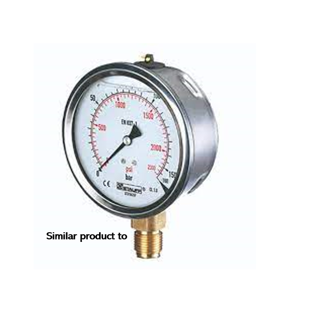 PRESSURE GAUGE, HAWE, NG 63/160/G1/4 AXI.