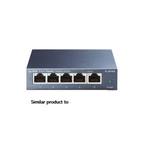ETHERNET SWITCH, 5 TP RJ45 PORTS. 