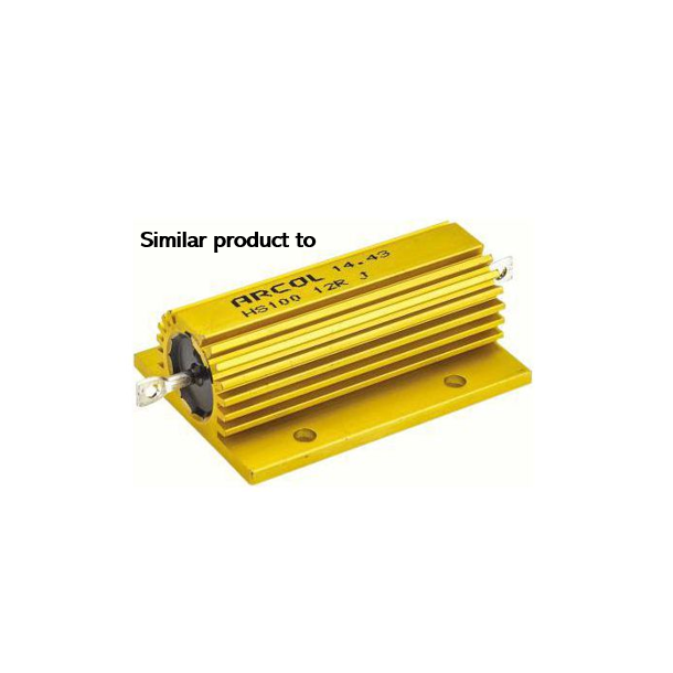 WIRE-WOUND RESISTOR 3OHM, 100W.