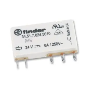 RELAY,FINDER-,24V 6A, TYP 34.51.7.024ÁÁ.