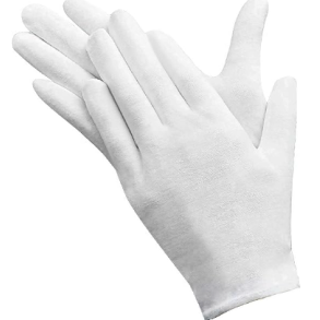 GLOVE, LIGHT TASK, WHITE SIZE 9
