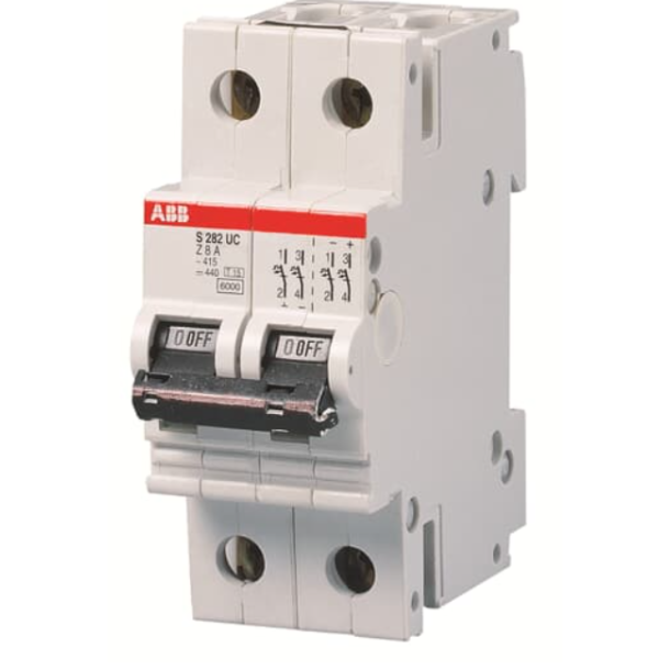 AUTOMATIC FUSE 2POL ABB S282 UC-K6 DC