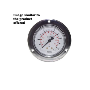 PR. GAUGE D 63 0- 400 BAR (G1/4B) BACK.