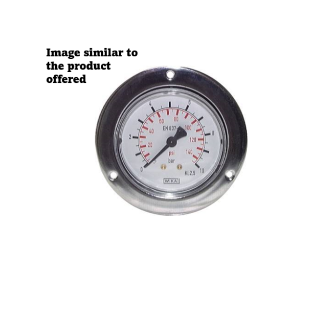 PR. GAUGE D 63 0- 400 BAR (G1/4B) BACK.