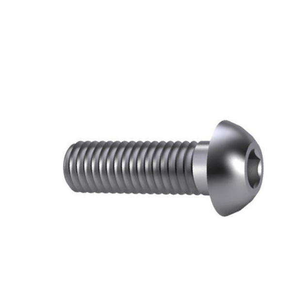 HS BUTTON HEAD SCREW M8X30, ISO7380-A4