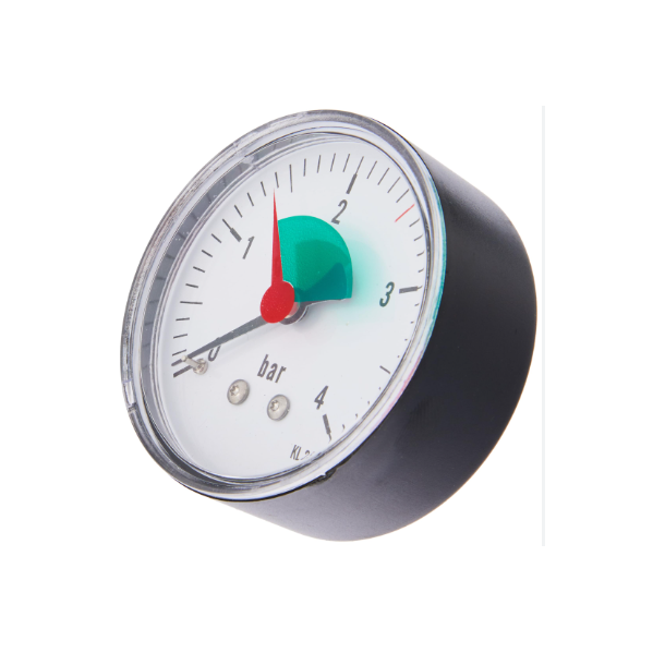 PRESSURE GAUGE 3/8 INCH, RADIAL 0-4 BAR