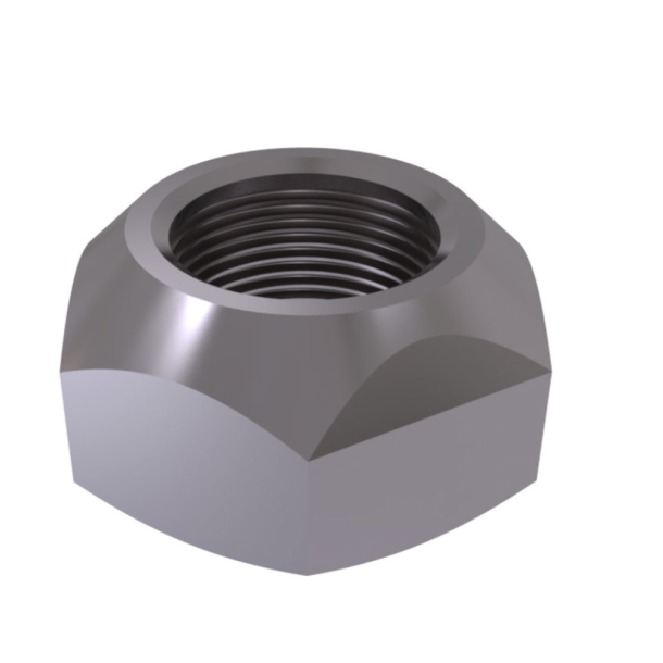NUT M10, ISO7042 8 TZN, SELF LOCKING