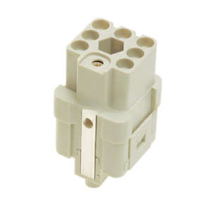 FEMALE INSERT 7 POL+PE, CRIMP, HAN Q7/O