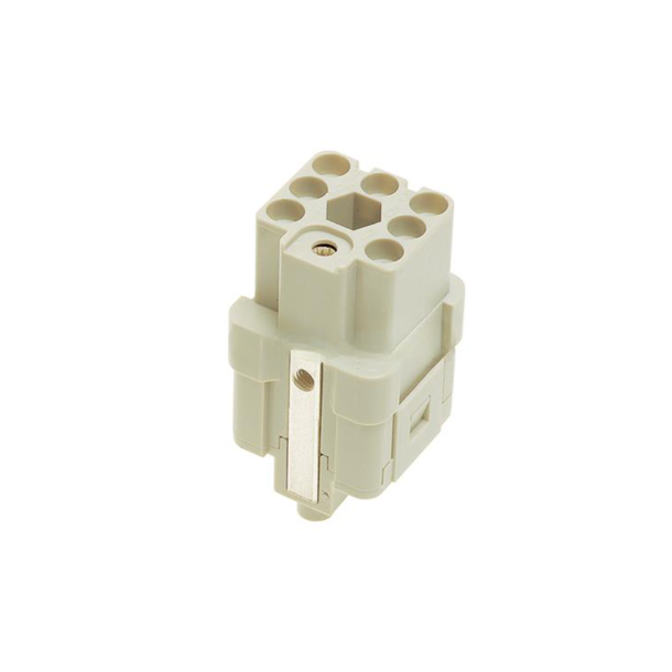 FEMALE INSERT 7 POL+PE, CRIMP, HAN Q7/O