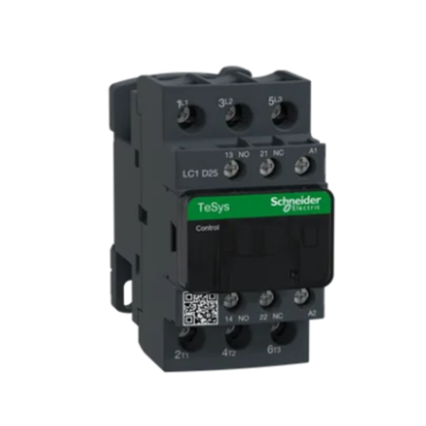 CONTACTOR 230VAC, 3POL 1NO+1NC LC1-D25P7