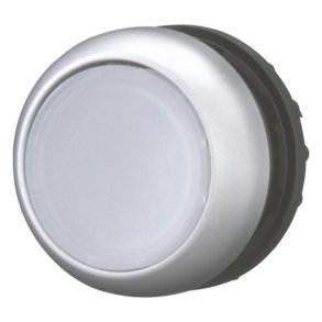 ILLUMINATED PUSH-BUTTON, WHITE, M22-DL-W