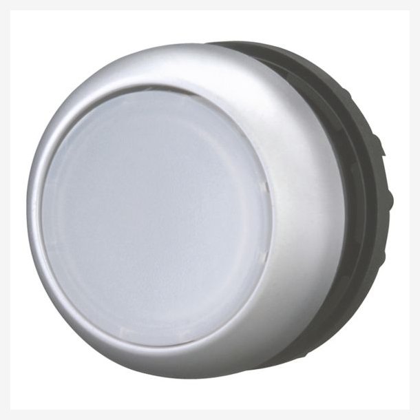 ILLUMINATED PUSH-BUTTON, WHITE, M22-DL-W