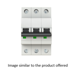 MINIATURE CIRCUIT BREAKER, C10A, 3 POL