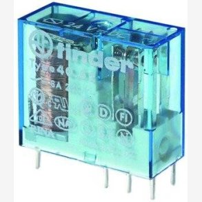 RELAY FINDER 40.52.9 24V, 2 CHANGE-OVER