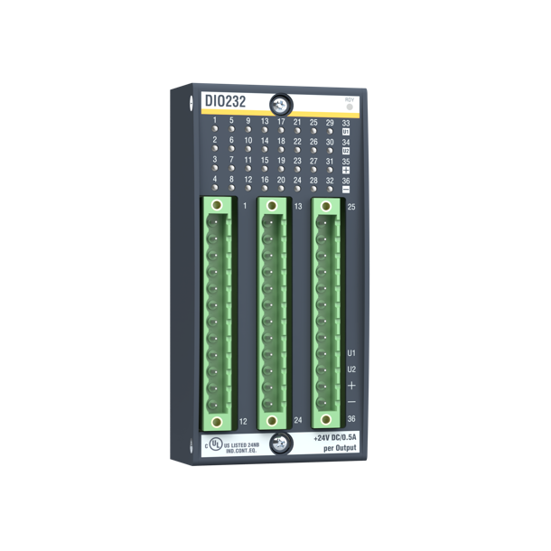 DIG. INPUT/OUTPUT MODUL, DIO232