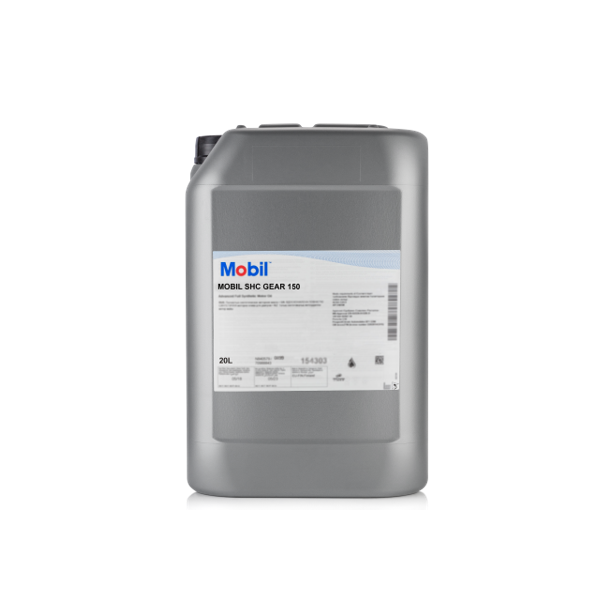 OIL, GEARBOX, MOBIL SHC GEAR 150, 20L. Price per liter