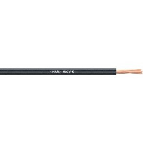 POWER AND CONTROL CABLE H07V-K, 4MM2, BK
