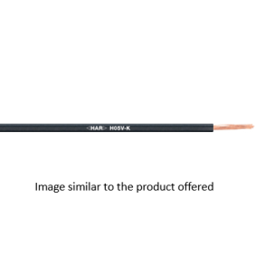 POWER/CONTROL CABLE H05V-K, 1MM2 BU