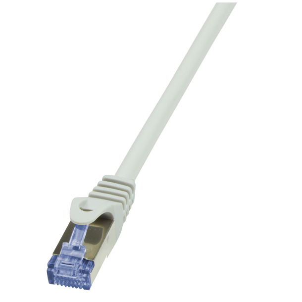 PATCH CABEL CAT6A, 7.5M/GREY,S/FTP RJ45
